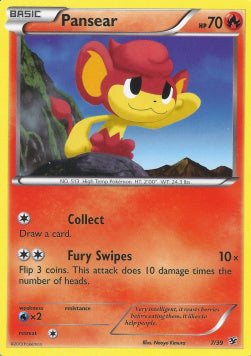 Pansear - XY Kalos Starter Set (Common) [KSS-7]