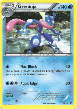 Greninja - XY Kalos Starter Set (Common) [KSS-14]