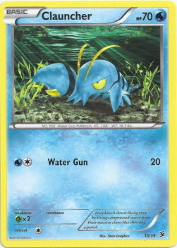 Clauncher - XY Kalos Starter Set (Common) [KSS-15]
