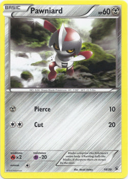 Pawniard - XY Kalos Starter Set (Common) [KSS-19]