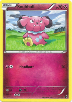Snubbull - XY Kalos Starter Set (Common) [KSS-22]
