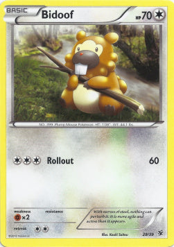 Bidoof - XY Kalos Starter Set (Common) [KSS-29]