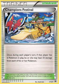Champions Festival - XY Black Star Promos (Promo) [XYPR-27]