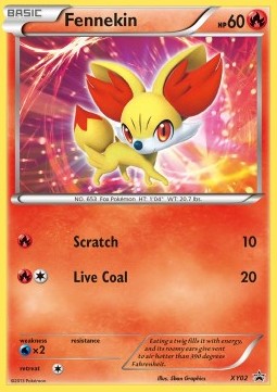 Fennekin - XY Black Star Promos (Promo) [XYPR-02]