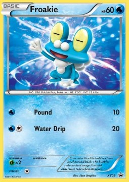 Froakie - XY Black Star Promos (Promo) [XYPR-03]
