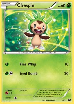 Chespin - XY Black Star Promos (Promo) [XYPR-01]