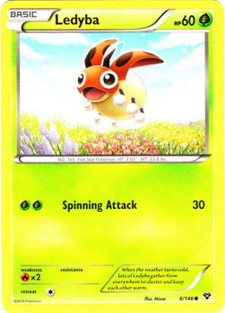 Ledyba - XY (Common) [XY-6]
