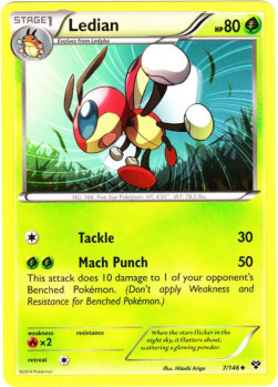 Ledian - XY (Uncommon) [XY-7]