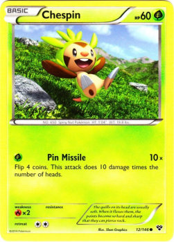 Chespin - XY (Common) [XY-12]