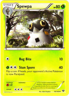 Spewpa - XY (Uncommon) [XY-16]