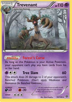 Trevenant - XY (Holo Rare) [XY-55]