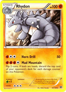 Rhydon - XY (Rare) [XY-61]