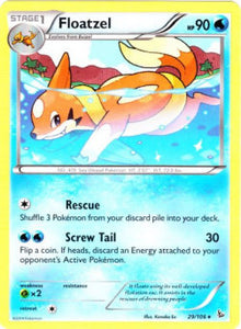 Floatzel - Flashfire (Rare) [FLF-29]