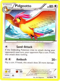 Pidgeotto - Flashfire (Uncommon) [FLF-76]