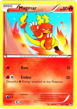 Magmar - Furious Fists (Common) [FFI-10]