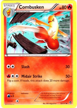 Combusken - Furious Fists (Uncommon) [FFI-13]