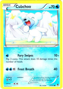 Cubchoo - Furious Fists (Common) [FFI-21]
