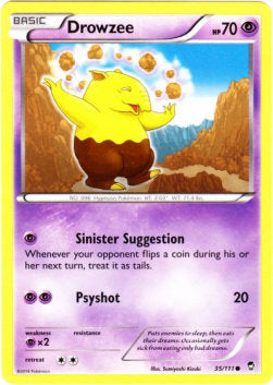 Drowzee - Furious Fists (Common) [FFI-35]