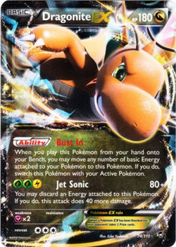 Dragonite EX - Furious Fists (Ultra Rare) [FFI-74]