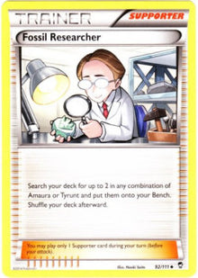 Fossil Researcher - Furious Fists (Uncommon) [FFI-92]