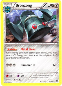 Bronzong - Phantom Forces (Rare) [PHF-61]