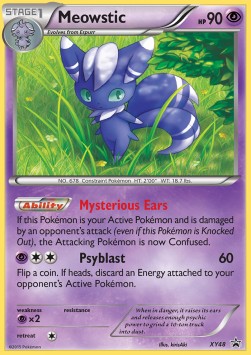 Meowstic - XY Black Star Promos (Promo) [XYPR-48]