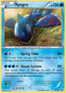 Kyogre - XY Black Star Promos (Promo) [XYPR-51]