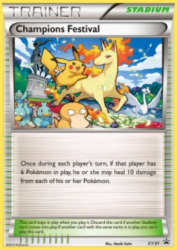 Champions Festival - XY Black Star Promos (Promo) [XYPR-91]