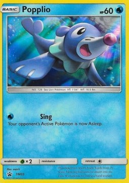 Popplio - SM Black Star Promos (Promo) [SM-03]