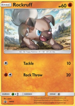 Rockruff - SM Black Star Promos (Promo) [SM-06]