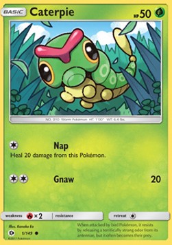 Caterpie - Sun & Moon (Common) [SUM-1]