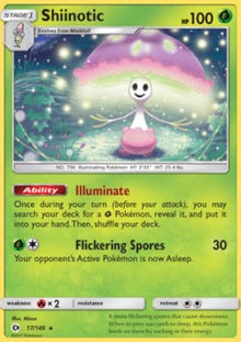 Shiinotic - Sun & Moon (Holo Rare) [SUM-17]