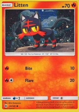 Litten - Sun & Moon (Promo) [SUM-24]