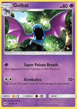 Golbat - Sun & Moon (Uncommon) [SUM-55]