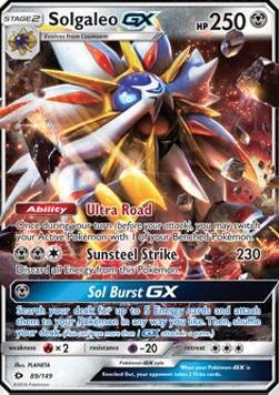 Solgaleo GX - Sun & Moon (Ultra Rare) [SUM-89]