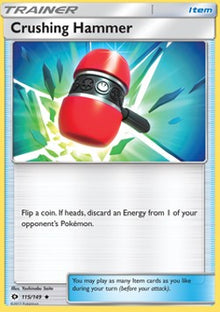 Crushing Hammer - Sun & Moon (Uncommon) [SUM-115]