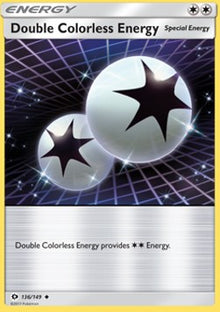 Double Colorless Energy - Sun & Moon (Uncommon) [SUM-136]