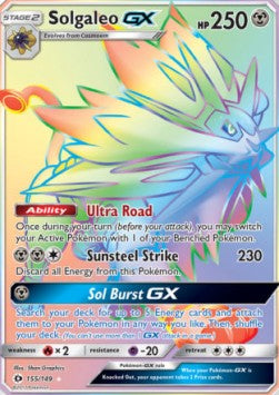 Solgaleo GX - Sun & Moon (Secret Rare) [SUM-155]