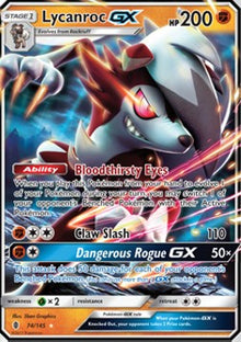 Lycanroc GX - Guardians Rising (Ultra Rare) [GRI-74]