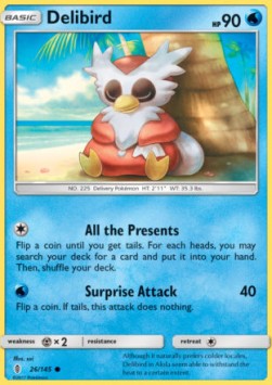 Delibird - Guardians Rising (Common) [GRI-26]