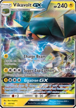 Vikavolt GX - Guardians Rising (Ultra Rare) [GRI-45]