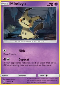 Mimikyu - Guardians Rising (Holo Rare) [GRI-58]