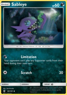 Sableye - Guardians Rising (Uncommon) [GRI-80]