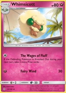 Whimsicott - Guardians Rising (Uncommon) [GRI-91]