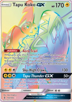 Tapu Koko GX - Guardians Rising (Secret Rare) [GRI-153]