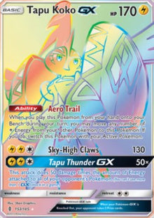 Tapu Koko GX - Guardians Rising (Secret Rare) [GRI-153]