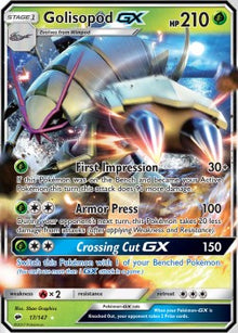 Golisopod GX - Burning Shadows (Ultra Rare) [BUS-17]