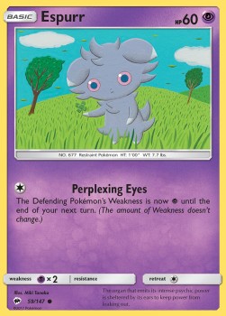 Espurr - Burning Shadows (Common) [BUS-59]