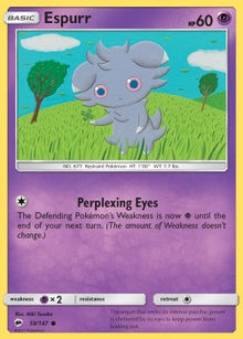 Espurr - Burning Shadows (Common) [BUS-59]