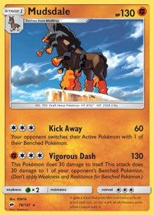 Mudsdale - Burning Shadows (Rare) [BUS-78]